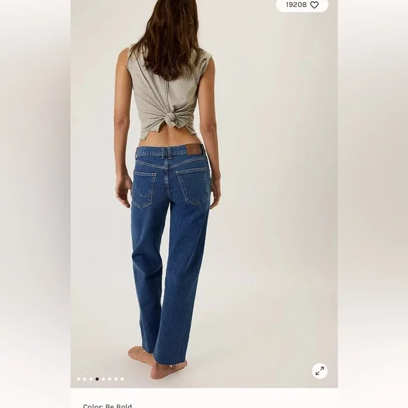 We The Free Risk Taker Mid-Rise Jeans - 31 LONG - Picture 3 of 8